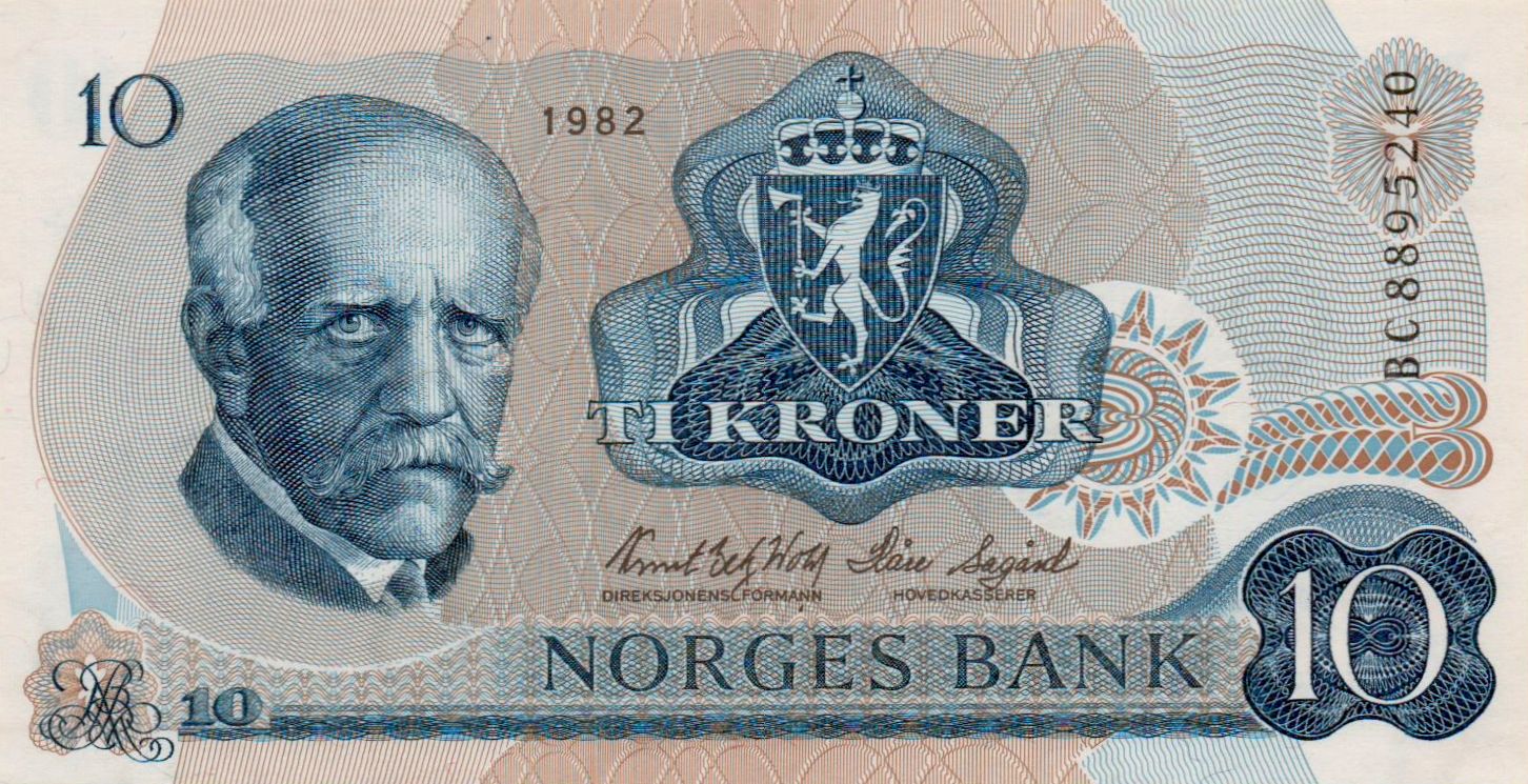 Norway 10 1982 UNC P-36/C1982